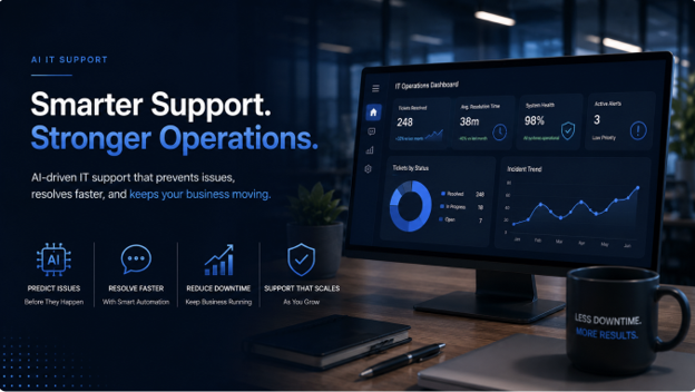 How AI Driven IT Support Improves Business Operations